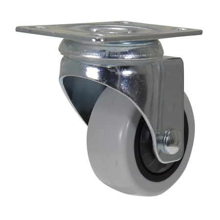 Vestil Light Gray Swivel Polypropylene Caster 3 x 1 1/4 CST-B28-3X1PP-S